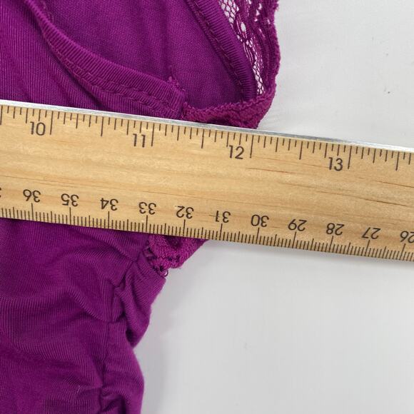 SHEIN Tank Top Bundle 90S Y2K Lace Bodice Ruched Sides Satin Bow Layering Size 2 - Picture 9 of 14